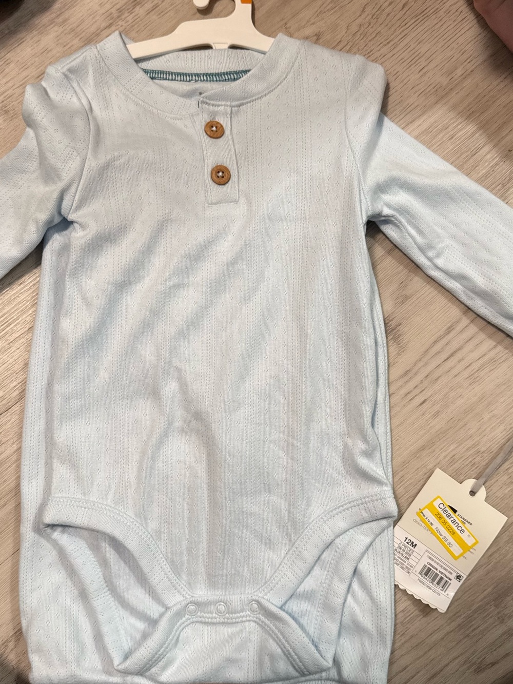 cloud island 2 piece baby outfit set